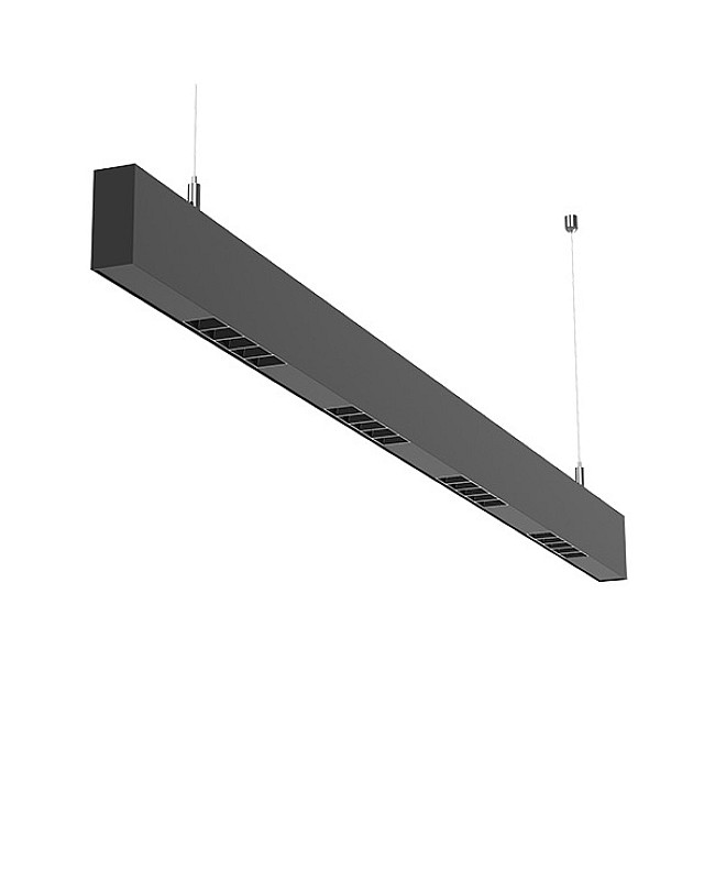 Black Linear Track Lighting Pendants