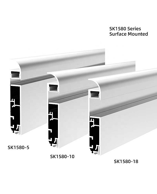 Aluminum Toe Kick Board Profiles
