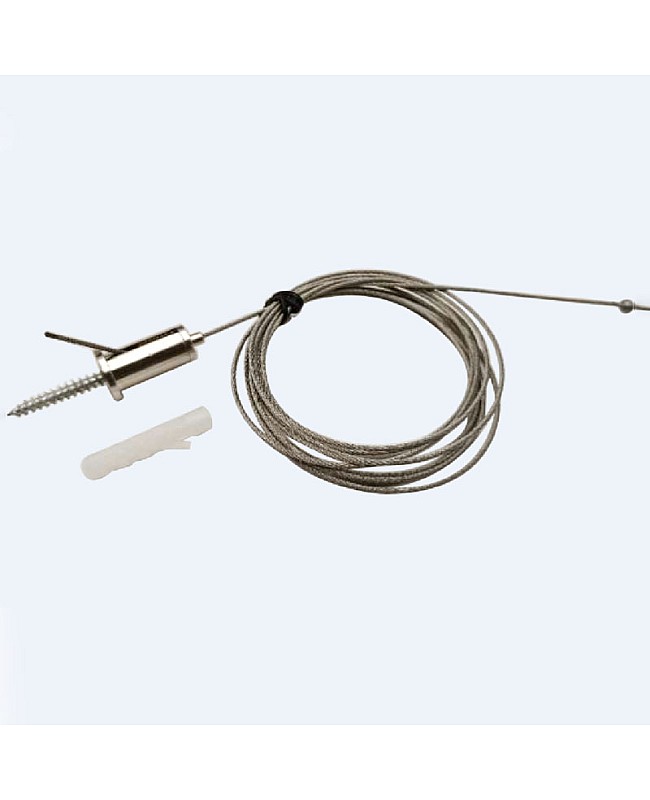 Suspended wire kits for pendant LED profiles