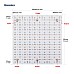 Linkable LED Sheet Dimensions