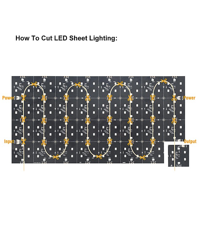 How To Cut LED Sheet Lighting