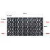 LED Light Sheets Size