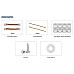 LED Light Sheet Panel Accessories Included