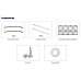 LED Sheet With Lens Accessories Included