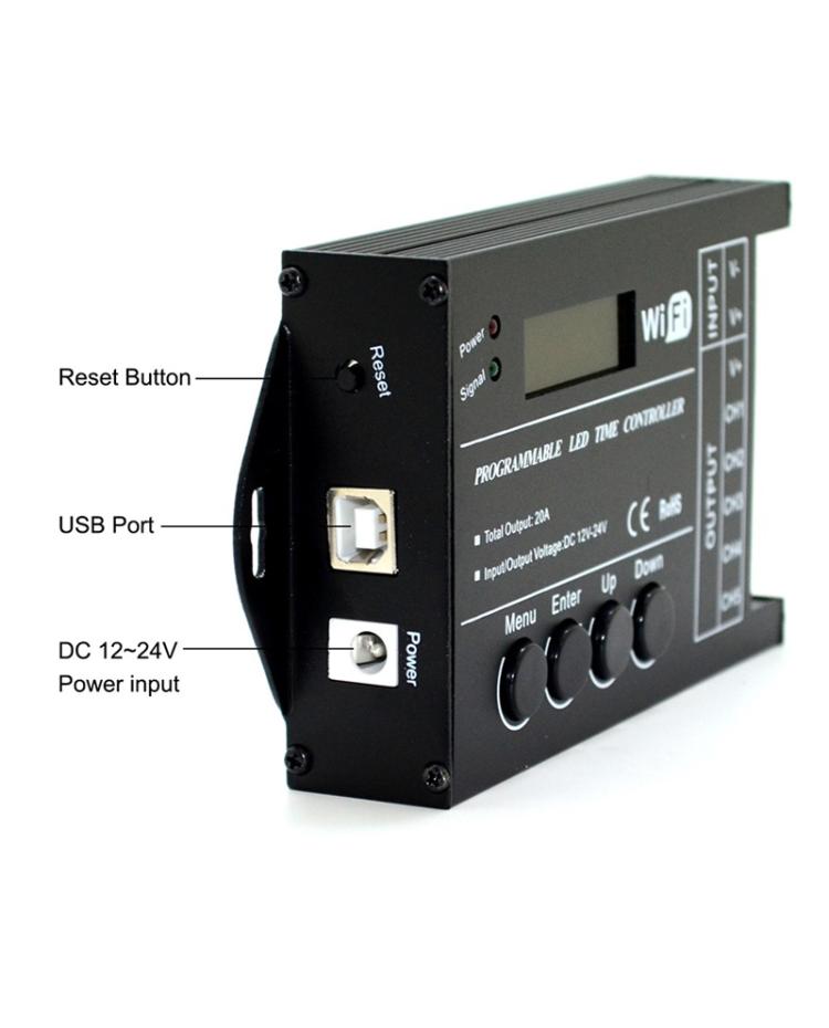 TC421 WiFi Programmable LED Time Controller