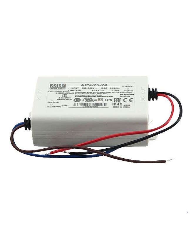 Meanwell APV-25 25W AC DC Power Supply