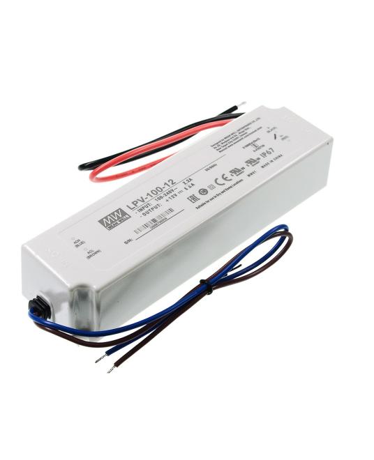 LPV-100 IP67 Waterproof Meanwell LED Driver