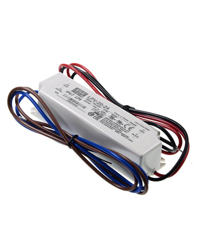 20W Waterproof Meanwell 12V DC Power Supply Single Output