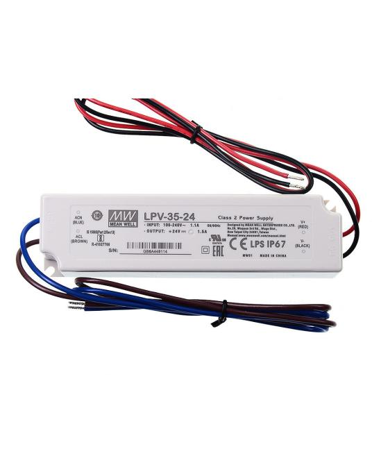 DC12V Mean Well Waterproof LED Driver