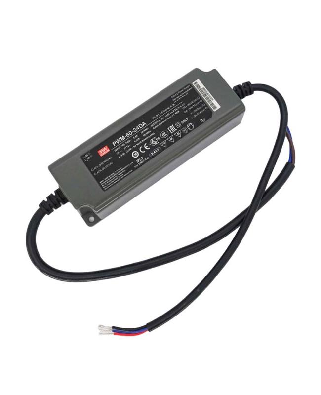 Meanwell Waterproof Dimmable Switching Power Supply PWM-60