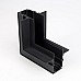 L connectors for minimalist invisible magnetic track light installation