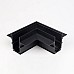 L connectors for black magnetic rail tracks