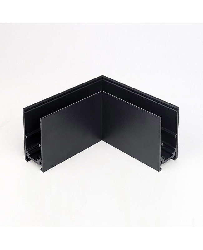 L horizontal corner connector for LED magnet rails