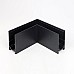 L horizontal corner connector for LED magnet rails