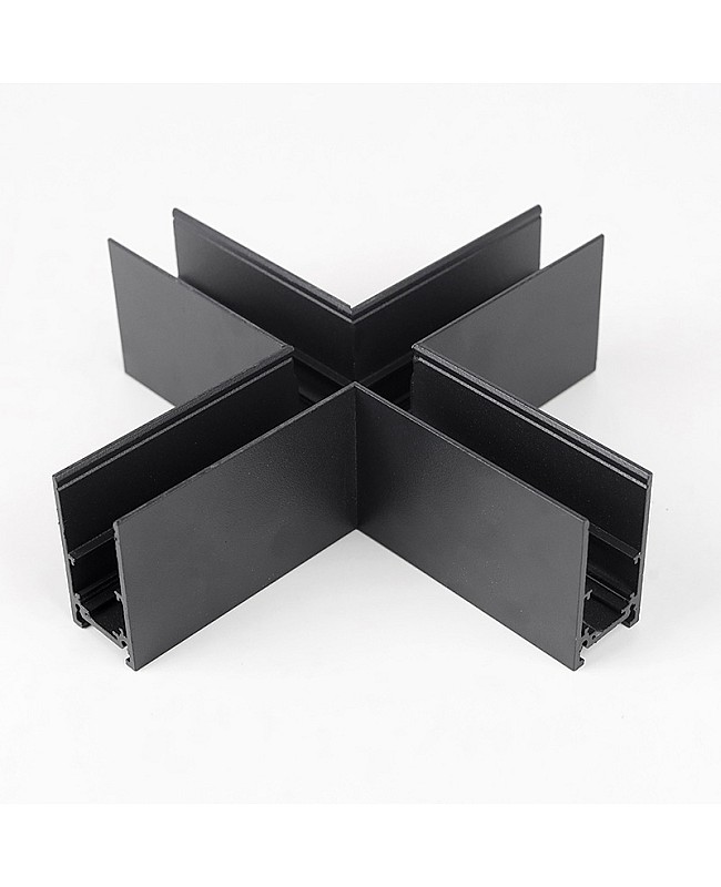X horizontal corner connector for track lights