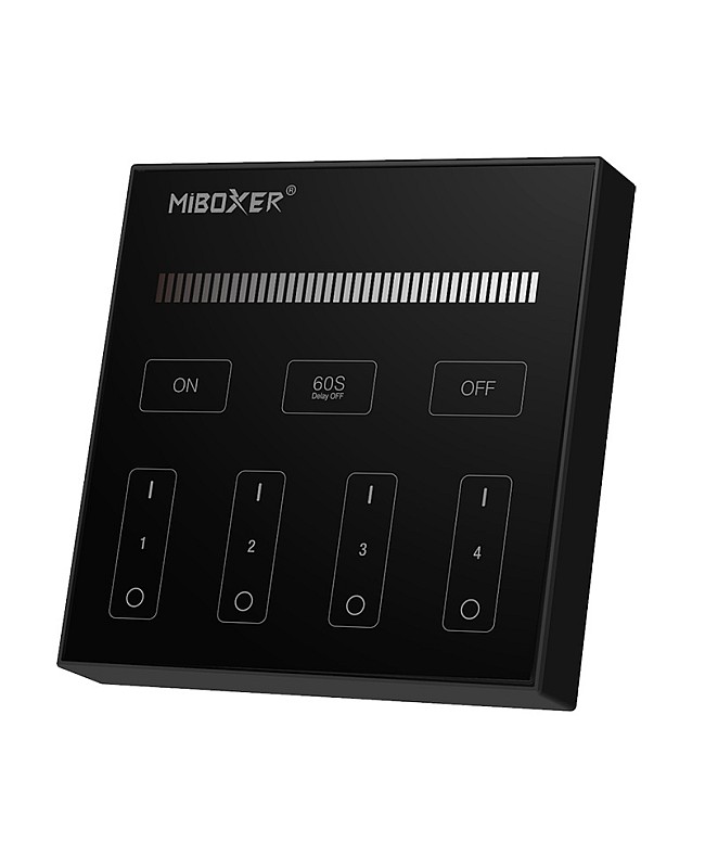 Black MiBoxer B1 Dimming Panel Remote Control