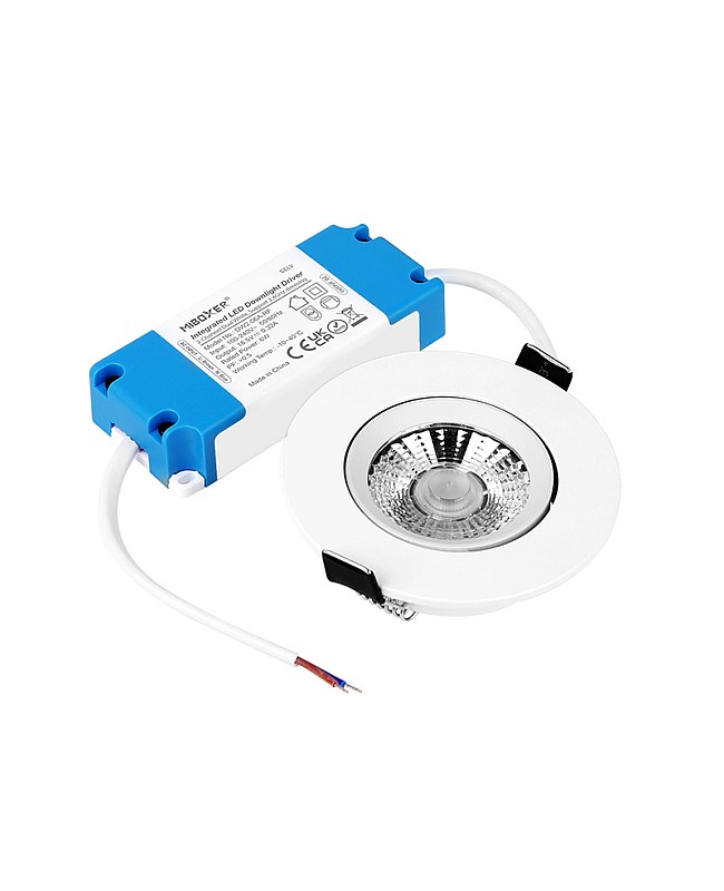 6W MiBoxer DW206ARF Dual White LED Recessed Lighting Dimmable APP Control
