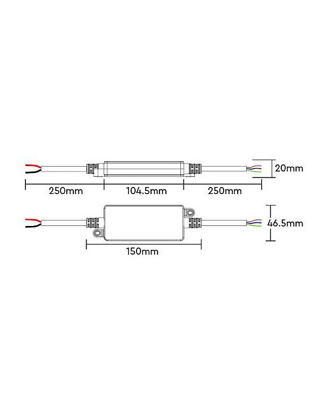 Dual White Wireless Outdoor Light Controller