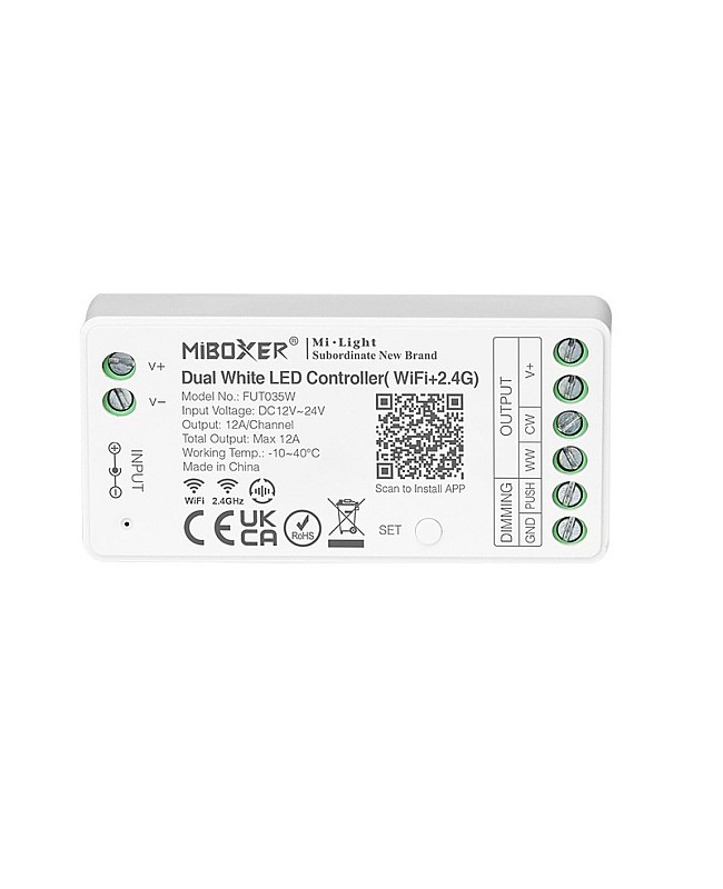MiBoxer FUT035W Dual White WiFi LED Controller