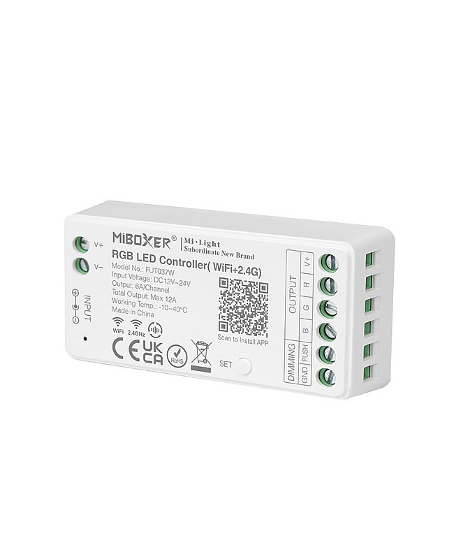 2.4g wifi rgb lighting strip controller