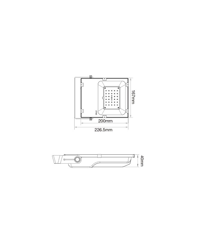 zigbee 3.0 exterior flood lights