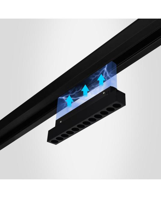 Miboxer Rf Magnetic Grille Black Commercial Track Lighting