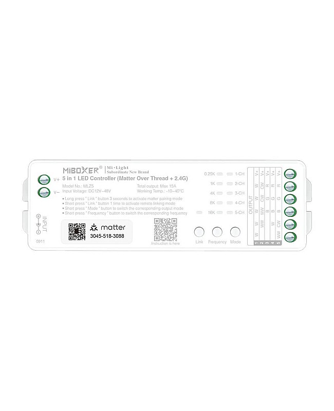 Matter Over Thread LED Controller
