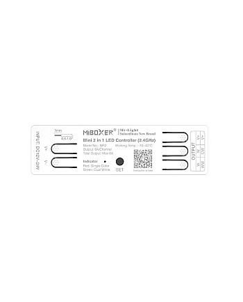 MiBoxer MR2 Mini Size 2 In 1 Low Voltage Dimmer