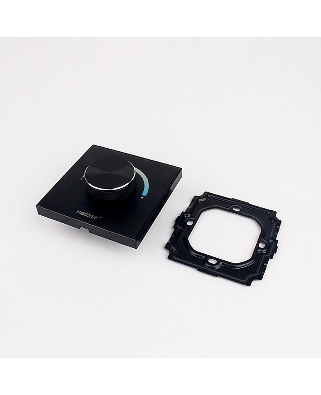 Black LED Light Controller For Dual White LED Strips