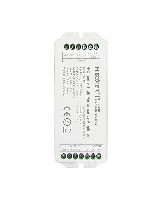 4 Channel High Speed Miboxer PA4 RGBW Amplifier