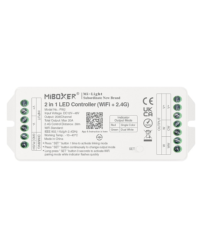 WiFi Dual White LED Dimmer