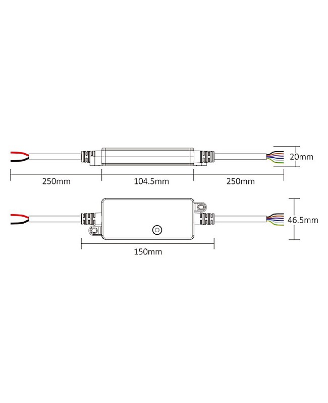Dimension Of MiBoxer SR5-P