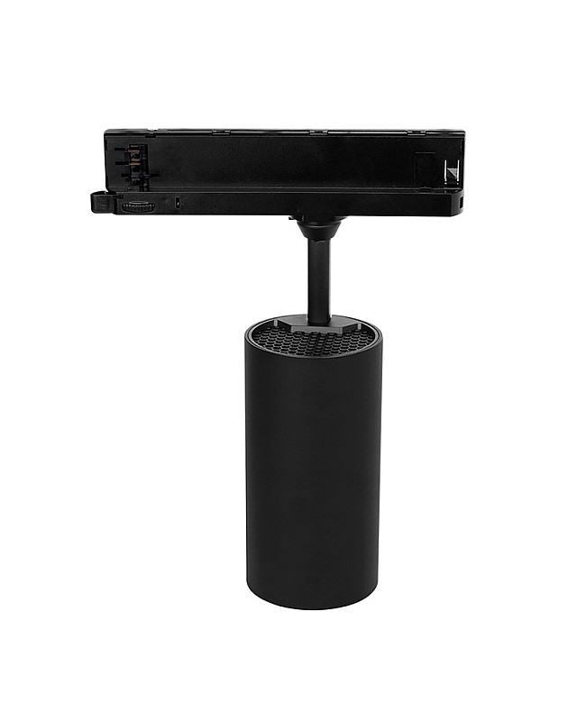black modern track lighting