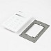 The LED strip remote control comes wtih a magnetic base.