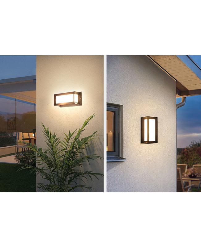 9W RGB CCT Outdoor Sconces Wall Lights Zigbee APP Control