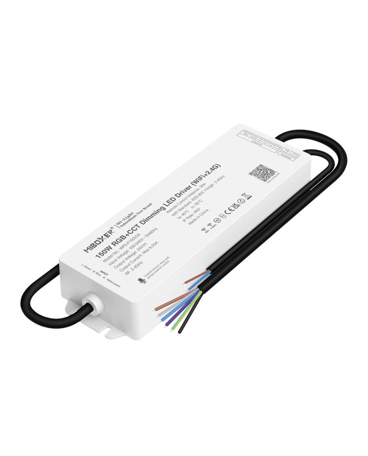 beton tønde barriere 150W MiBoxer IP67 Waterproof 24V Constant Voltage LED Driver Dimmable