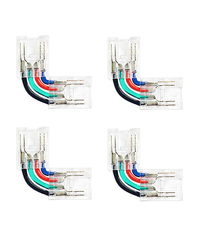 Corner Low Voltage Light Connectors For COB Strips