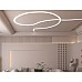 Wave and arc ceiling LED channel system