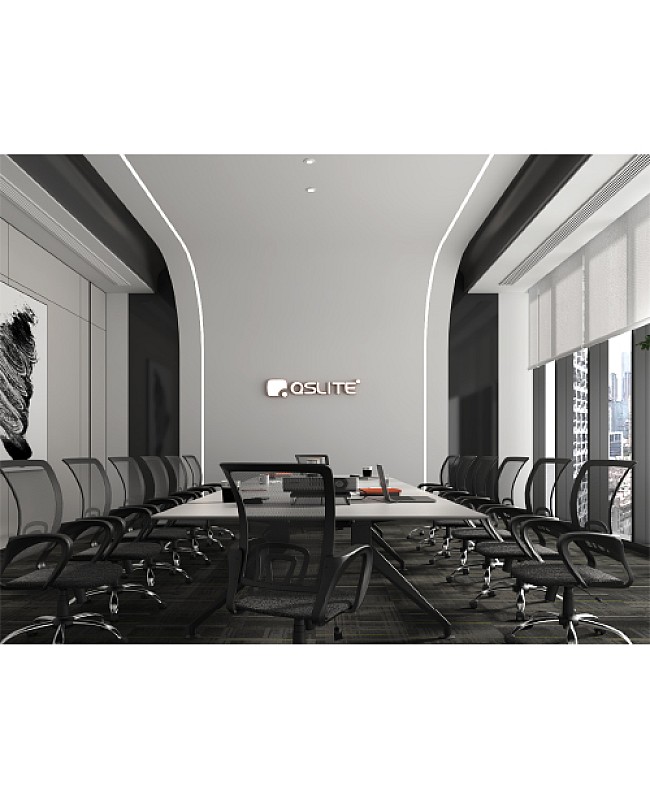 Continuous seamless light line LED aluminum profile
