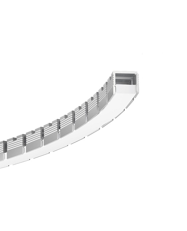 12mm hidden bendable LED channel for kitchen cabinet lighting
