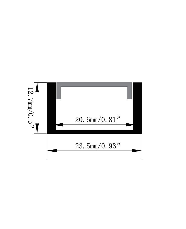 Bendable LED Strip Tracks