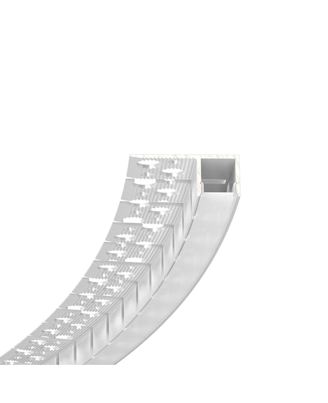 Plaster-in Trimless Border Flexible LED Profile