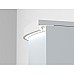 Trimless LED aluminum channels for round step lighting