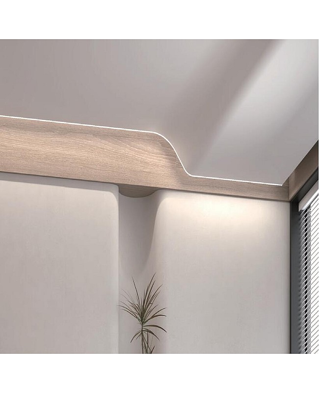 flexible plaster-in led channel