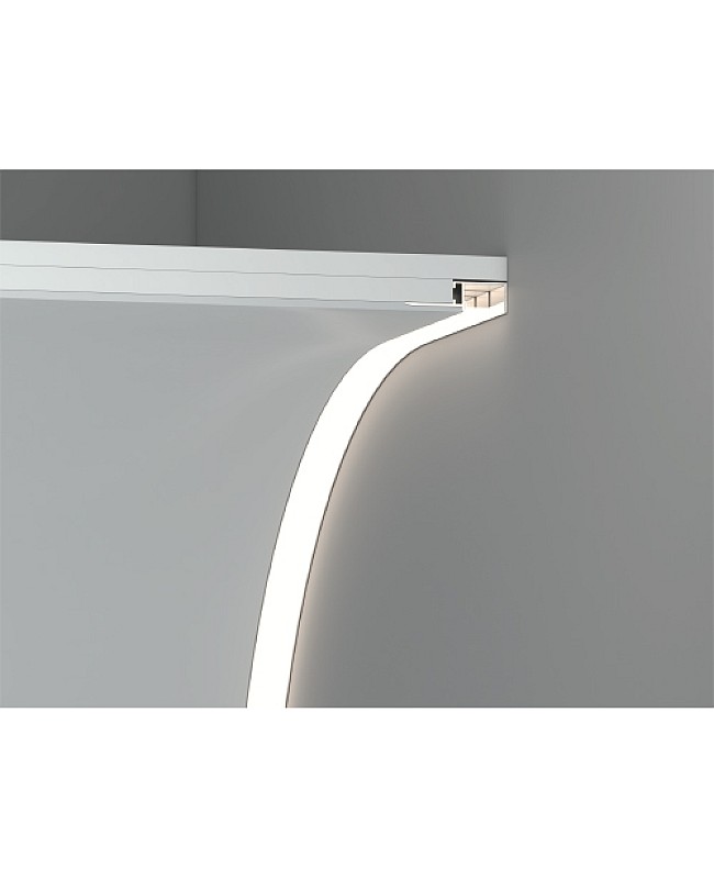 side plaster-in led channel