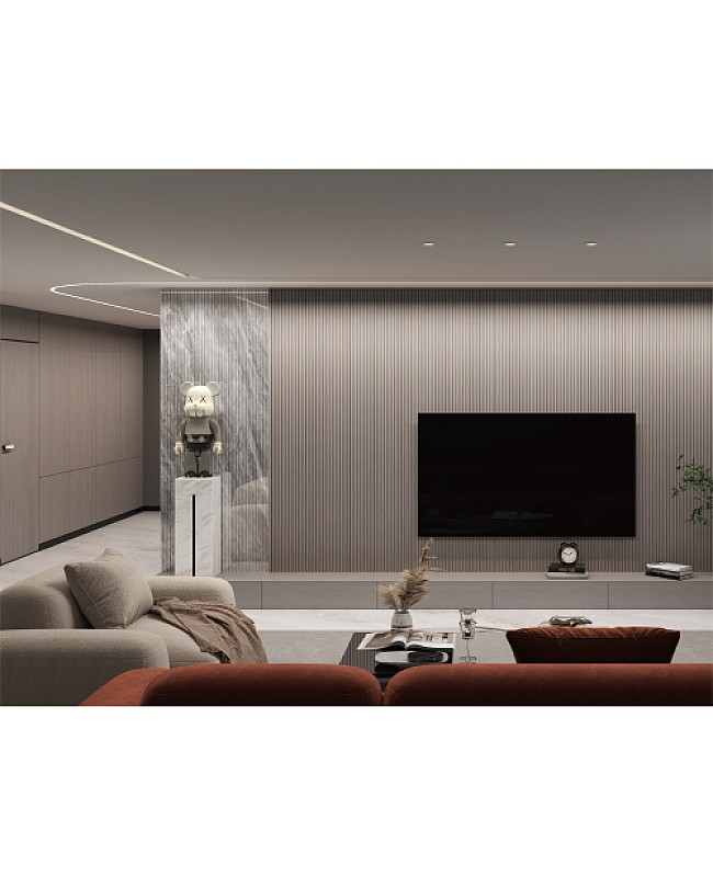 Hidden aluminium LED strip channel for linear LED lighting