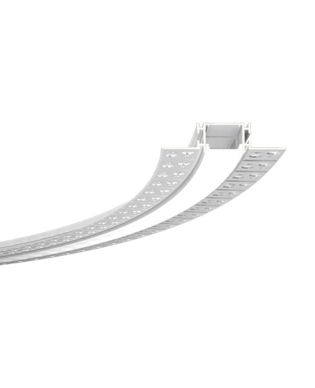 70mm Flush Mount Bendable LED Tape Light Extrusions