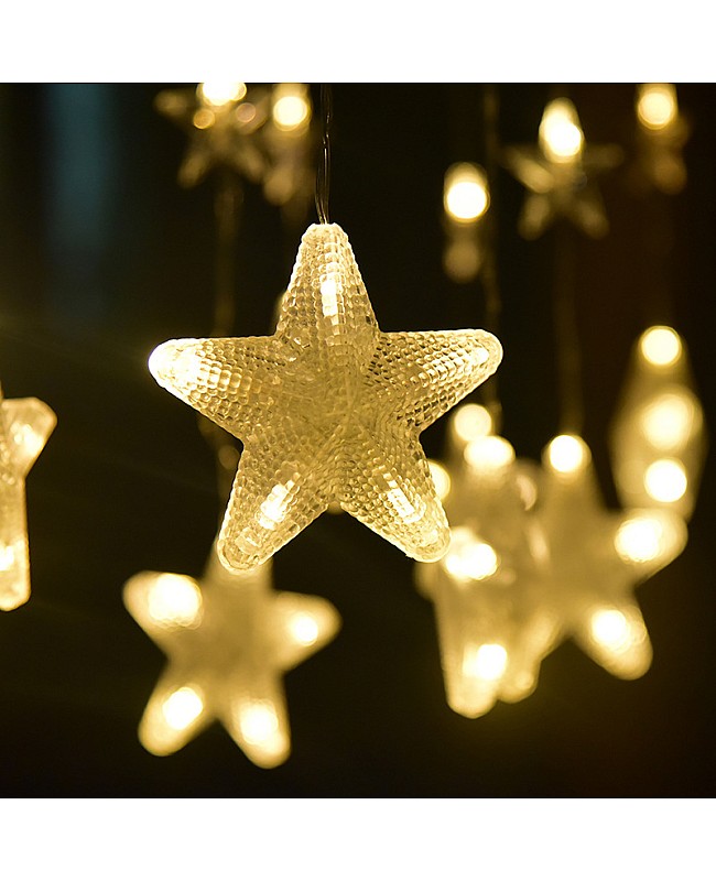 Star Style 144 PCS LED Xmas Lights With RF Remote