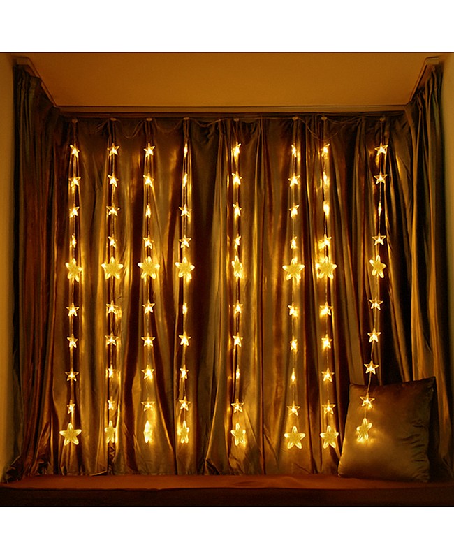 Star Style 144 PCS LED Xmas Lights With RF Remote