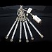 led meteor shower falling rain lights
